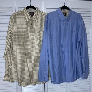 Lot of (2) Three Forks Dress Shirts